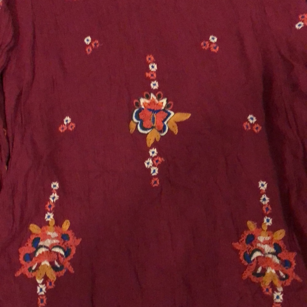 Free people Oxford embroidered mini dress - Picture 5 of 5